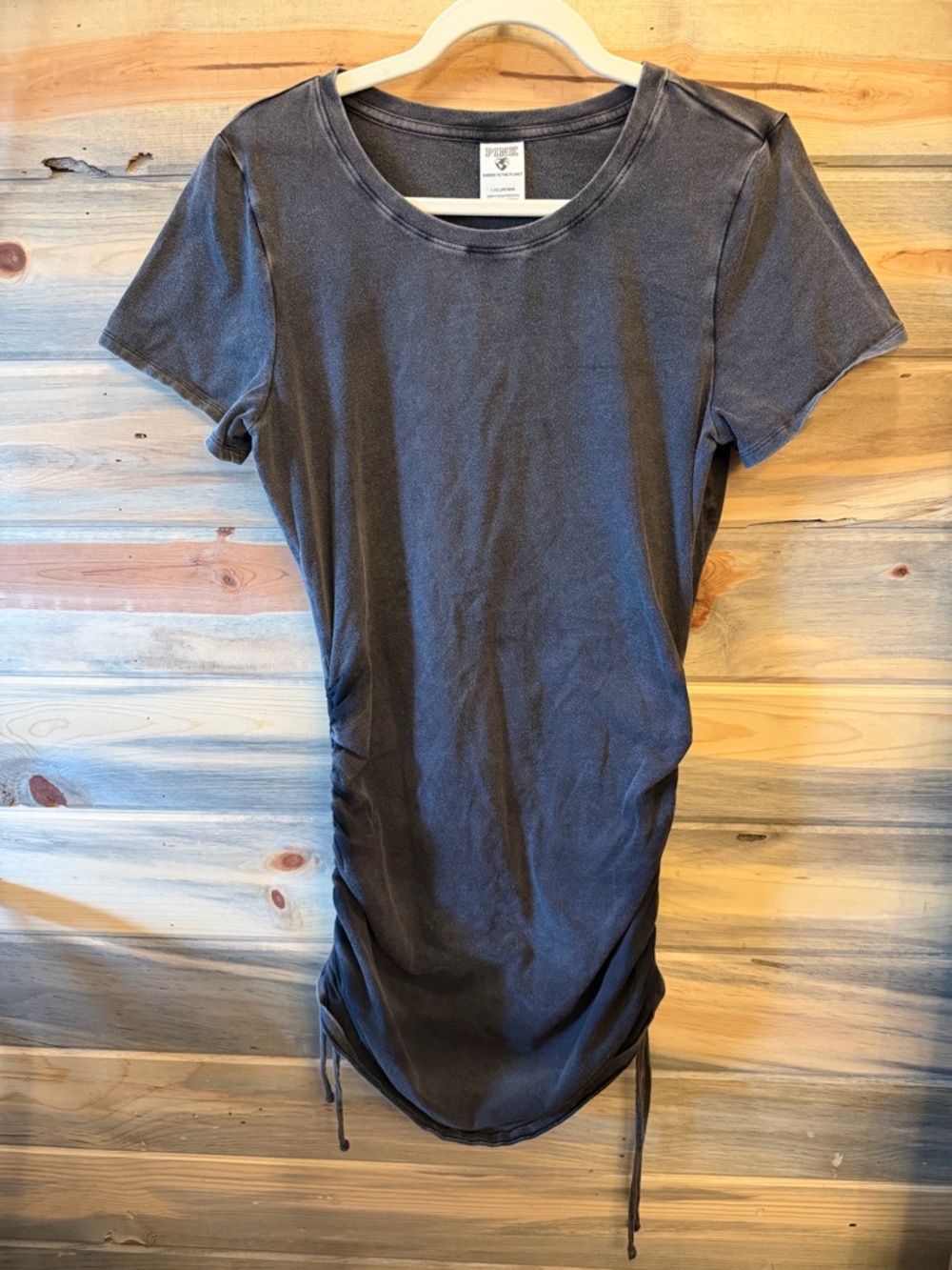 PINK t-shirt mini dress